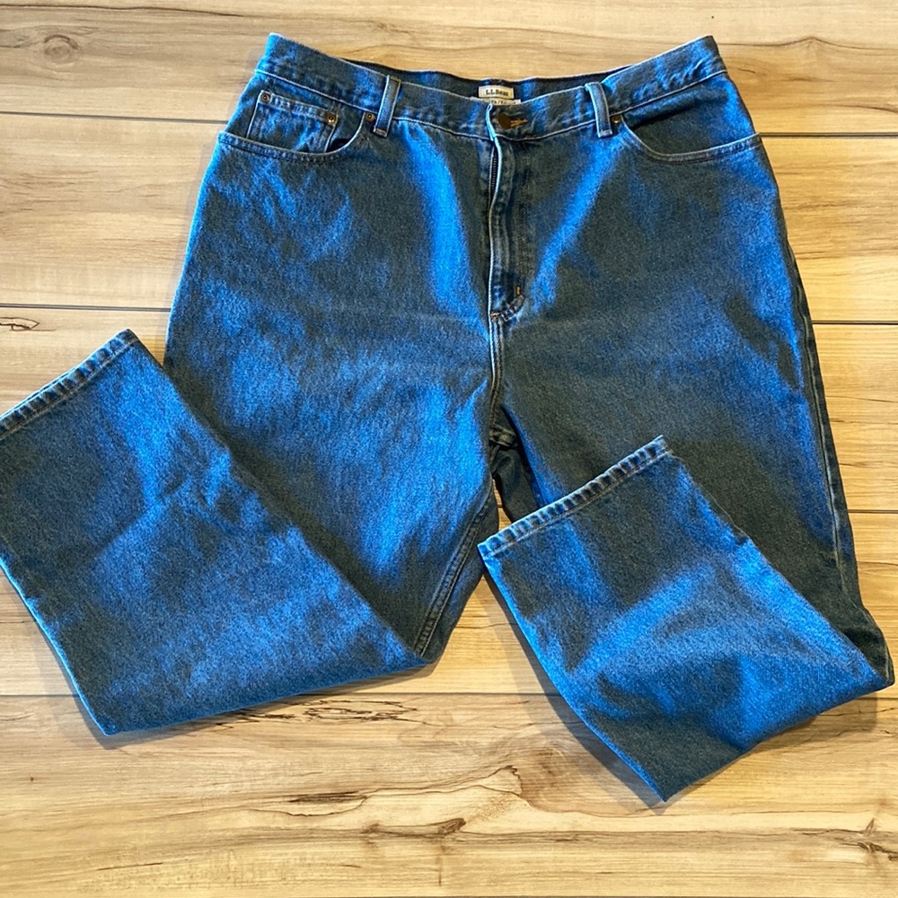L.L. Bean Classic Straight Leg Denim Jeans